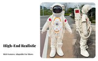 Cartoon Astronaut Costume Complete Set Astronaut Outfit long-lasting for Performances