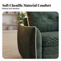 Multi-Functional Pull-out Couch with Storage Convertible Design Pull-out Storage Bed Easy to Convert Sleeper Sofa Fully Washable for Apartment Dwellers, Students, Homeowners, Living Room, Bedroom, Office
