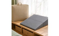 Trapezoid Slope Cushion Elevated Ramp Pad Textured for Bed, Adults
