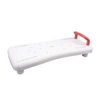 Bathtub Seat Board Anti-Slip Bath Board with Handle Adjustable for Bathroom