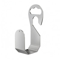 Stainless Steel Hose Hanger Silver Finish Wall Mount Hose Hanger Brushed Metal