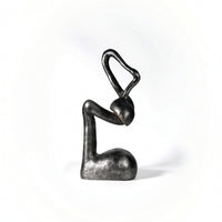 Abstract Art Sculpture Moody Resin Statue Unique for Entryway, Shelf, Homeowners
