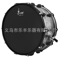 SLADE14×8寸高档杨木鼓腔10耳小军鼓金银双色专业演奏军鼓