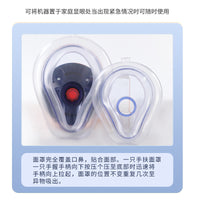 CR2 Anti-Choking Device Portable Mask with Negative Pressure Suction for Throat
