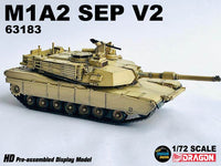 Dragon 63183 1/72 US M1A2 SEP V2 Abrams Main Battle Tank Finished Model