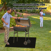 YEGBONG Fireproof Mat for Outdoor Camping BBQ Fire Pit