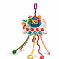 Pull-Cord Tentacle Toy Toy with Cords Flexible Baby Toy with Cords Engaging Sturdy for Toddlers