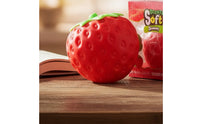 Scented Soft Strawberry Squishy Squeezable Strawberry Press Toy Relaxing Slowreturn Toy Cute for Children, Adults, Desk