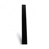 Ebony Fingerboard Blank Unslotted Bass Fingerboard Blank Unfretted Wood for Luthier, Instrument Repair
