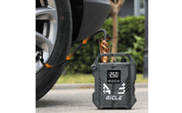 Handheld Electric Air Pump with Digital Display Compact Electric Pump High Pressure Portable Tire Inflator Heavy Duty for Motorists