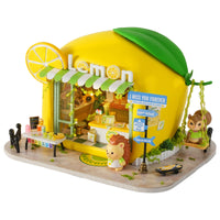 Miniature Fruit Shop Artisanal Dollhouse Kit Miniatur for Desk Decor, Crafters