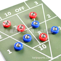 Tabletop Shuffleboard Coins Set of 8