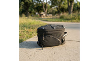 Motorcycle Tail Bag Reflective Motorcycle Rear Rack Bag Structured Luggage for Motorcyclists, Long-Distance Riding