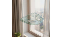 Cat Sunbathing Shelf Traceless Removal Window Mounted Cat Bed Soft Shape Pet Supplies for Balcony