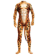 3D Printed Animal Cosplay Bodysuit for Men - Fantasy Stage Costume