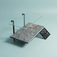 Aquarium-Mounted Turtle Perch Non-Slip Turtle Basking Dock Water Tank Fit Reptile Basking Perch for Aquarium