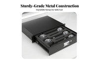 2U Locking Rack Drawer Heavy Duty Audio Device Storage Drawer Powder Coated