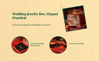 Plush jewelry box for keepsakes