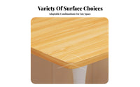 Restaurant Table and Chair Set Stable Framework Restaurant Dining Set Grab-and-Go Dining Furniture Easy to Clean