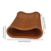Hollow Neck Pillow Handmade Woven Neck Pillow Summer Use