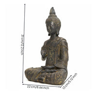 Thai Buddha Sculpture Handmade Resin Buddha Sculpture Hand Painted for Buddhists