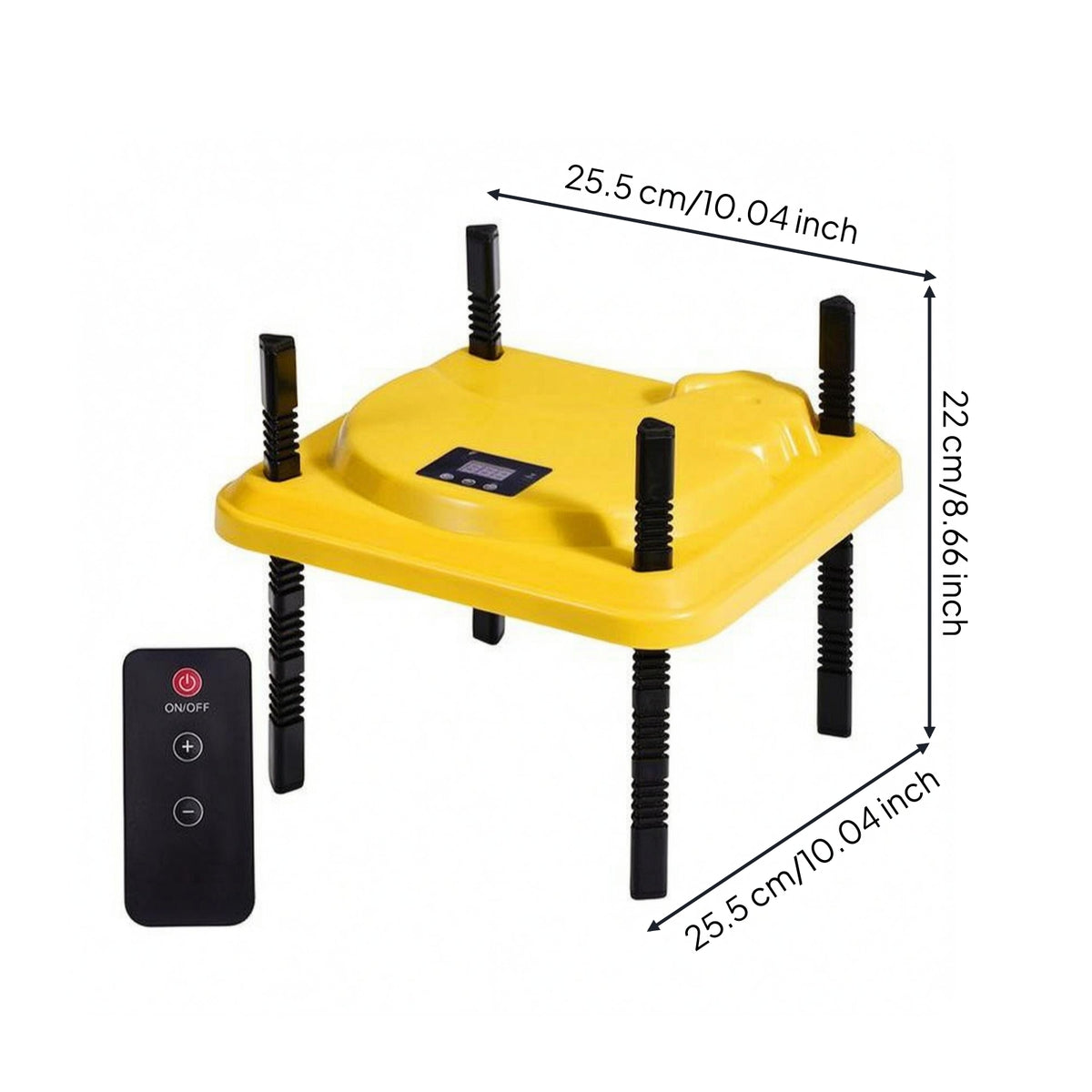 Glowing Chick Heater Wireless Controller Control Adjustable Heating Plate Poultry Brooder Yellow Farm Supply Portable for Chicks