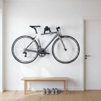 Foldable Bike Hook Rack Telescopic Arm Wall-Mounted Bike Rack Cushioning Pads