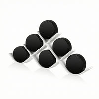 Hockey Puck Display Case with Acrylic Cradle Premium Acrylic Stand with Curved Cradle Puck Display Stand Interlocking