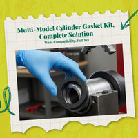 Leak-proof gasket fits most changers.