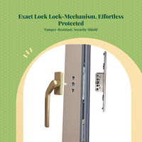 Opening Lock Box, Aluminum Casement panes, Stainless Steel, Protected Safety Latch, Multi-Functional Hardware