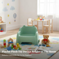 Small Plastic Chair with Backrest long-lasting young child Seat no-tools-required Assembly