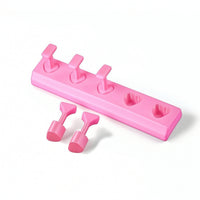 Nail Stand with Removable Holders Nonattractive Press-on Nail Stand Stable Sturdy for Manicurists