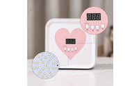 LED Nail Lamp Salon Grade Gel Nail Lamp with Detachable Base Dryer Quick Drying Light Wide Compatibility for Manicurists