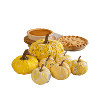 Autumn Fabric Pumpkin Decor, Simulation Pumpkin, Thanksgiving Decoration, Plaid Maple Leaf Pumpkin Ornament