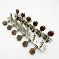 6-Set 12-String Guitar Tuning Pegs with Rosewood Buttons