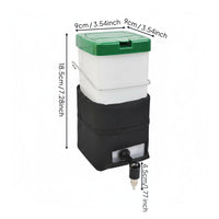 Hanging Rabbit Water Dispenser Top-Fill Design Small Pet Supply for Rabbits