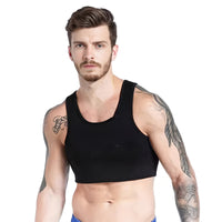 Men's Chest Protection Vest for Basketball, Football, Dumbbell Training, Hiking, Cycling, and Sliding Sports