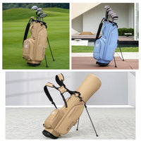 Lightweight Golf Stand Bag Water-Repellent Golf Bag with Stand Insulated Comfortable for Walking Golfers