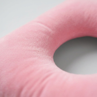 Breathable Neck Support Pillow for Travel, Ergonomic Neck Pillow, Comfort Pillow #variant:Pink