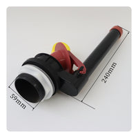 Toilet Cistern Flush Valve Assembly Foam Buoyant Component Plumbing Part Easy