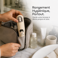 Portable Travel Mouthwash Cup Toothbrush Holder Storage Case for Couples
