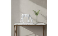 Line-Style Horse Figurine with Base Abstract Horse Figurine Modern Decor Minimalist for Living Room, Office, Entryway