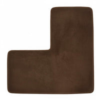 L Shaped Bath Mat Soft Bath Rug
