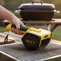Electric Grill Brush Portable Powered Grill Scrubber Single-Key Startup