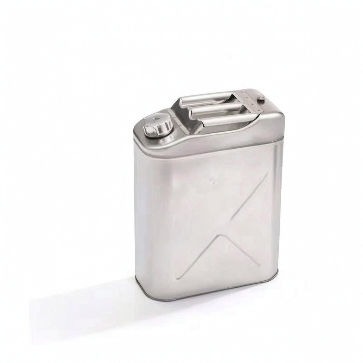 Fuel Can with Hose Metal Stainless Steel Fuel Can Long-Lasting
