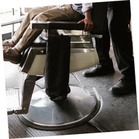 Modern Minimalist Footrest for Salon Chairs, Metal, for Commercial Use