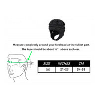 Adjustable Scrum Cap Lightweight Soft Padded Helmet Breathable Soft Shell Helmet Comfortable for Athletes