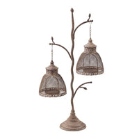 Decorative Bird Cage Candle Stand Mesh Metal Shades Birdcage Candle Holder Warm Light Decor for Tabletop Display