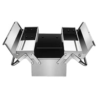 Portable Metal Tool Container Easy to Clean Stainless Steel Tool Container High