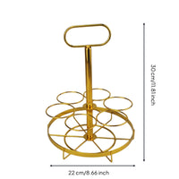 Beer Carrier Rack Detachable Can Basket Handheld Drink Storage for Party